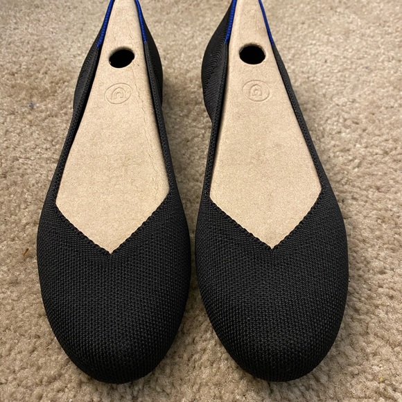 Rothy's Shoes - Rothys Solid Black Ballet Slippers -9.5